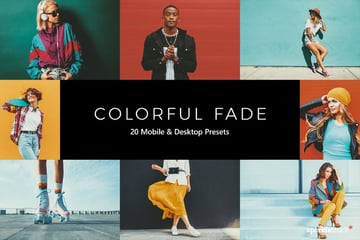 20 Colorful Fade Lightroom Presets
